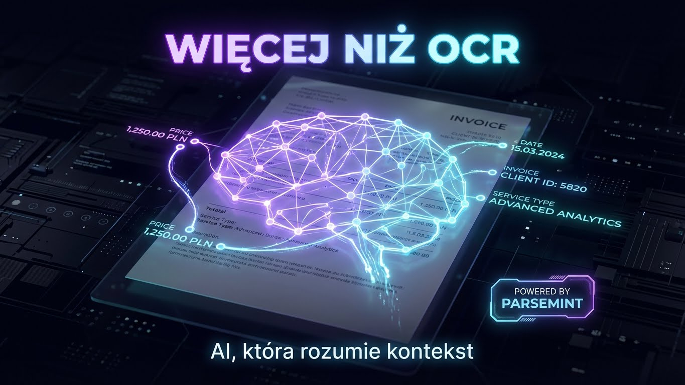 Tradycyjny OCR vs Document AI: Dlaczego zwykłe skanowanie to za mało?