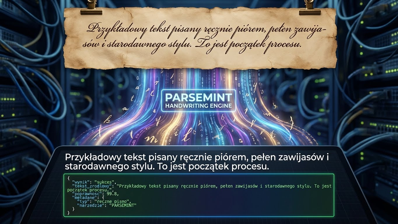 OCR pisma odręcznego: Jak AI odczytuje i strukturyzuje notatki oraz formularze