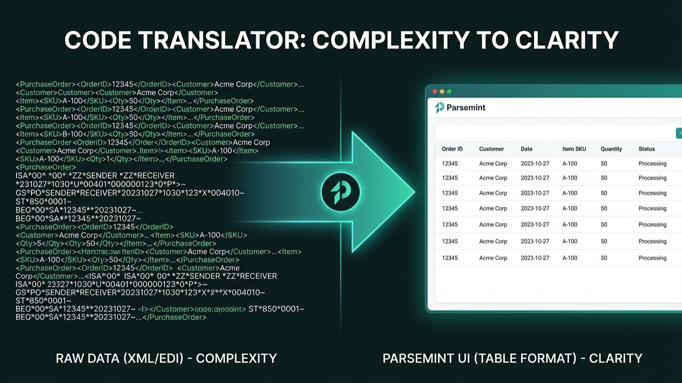 Wymiana danych B2B: Jak Document AI analizuje standardy EDI i XML