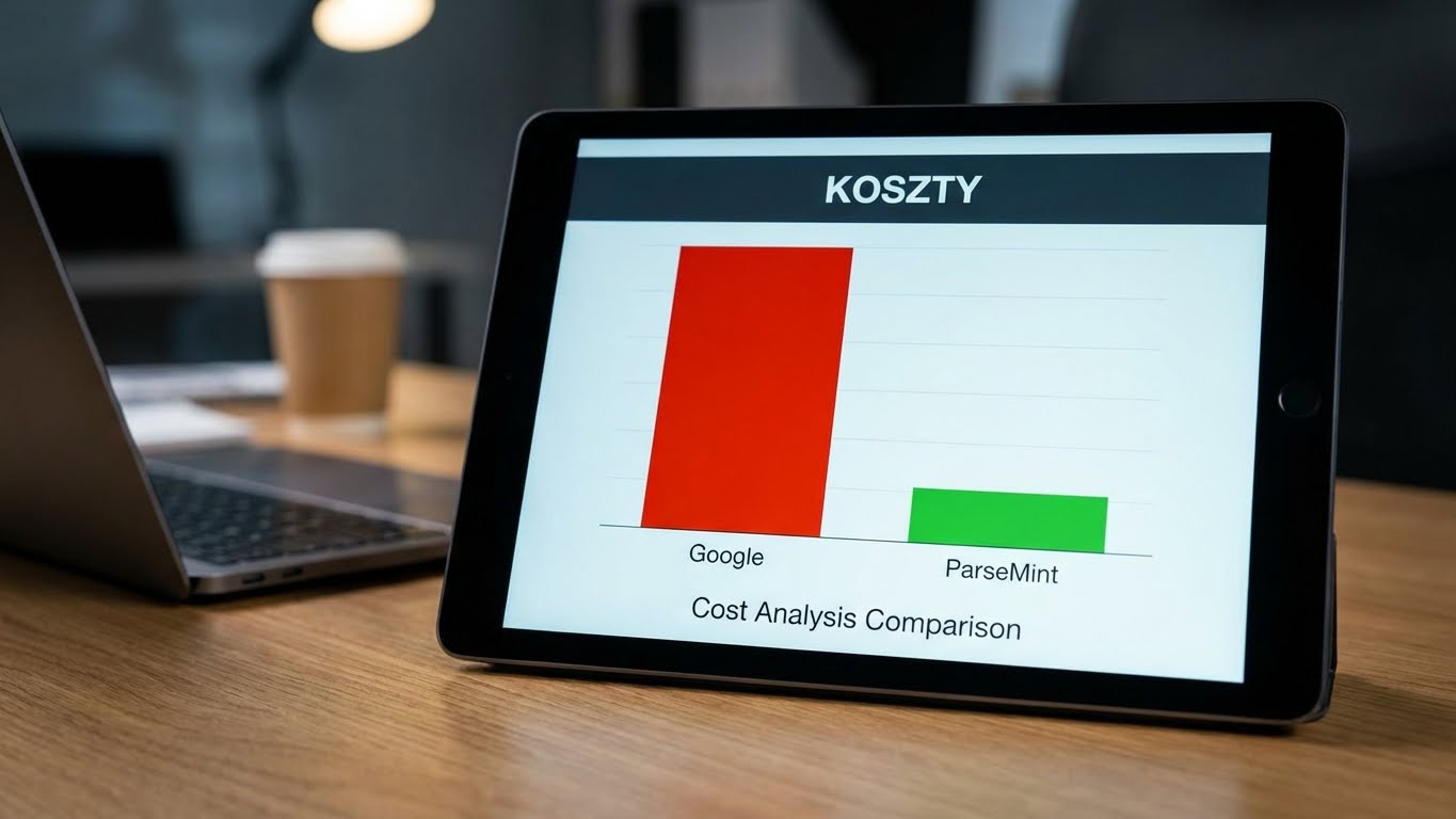 Google Document AI vs ParseMint: Czy warto przepłacać za chmurę giganta? Kompletna analiza kosztów i funkcji